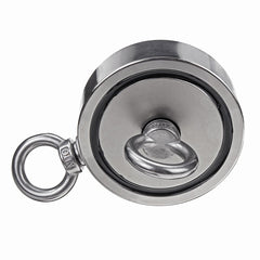 300KG Dual Size Neodymium Recovery Magnet Lifting Clamping Fishing Magnet Slavage Tool