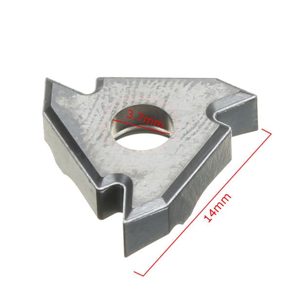 16x180mm Lathe Turning Tool Holder With 4pcs 16IR AG60 Inserts