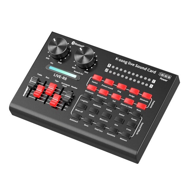 Sound Card Set BM800 Microphone Recording Microphone for Sing Song Artifact