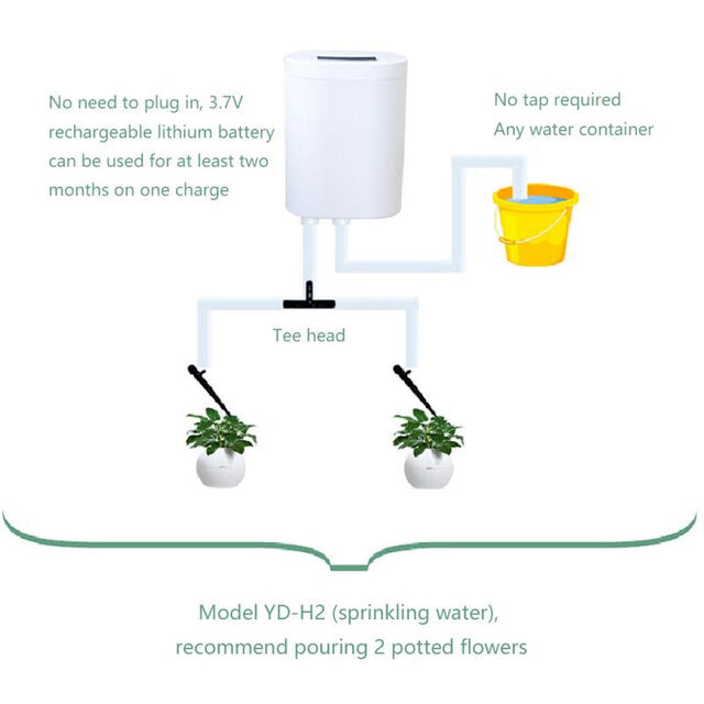 Garden Intelligent Automatic Watering Controller Indoor Plants Drip Irrigation Device Indoor Water Pump