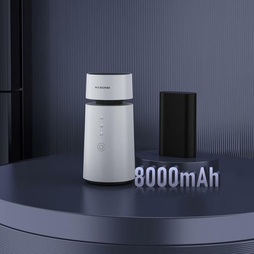 Refrigerator Deodorizer APP Control USB Odor Purifier 8000mAh U-shaped Live Oxygen Deodorizes