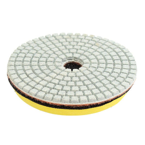 10pcs 4 Inch 50 to 3000 Grit Diamond Polishing Pads With Backer Pad