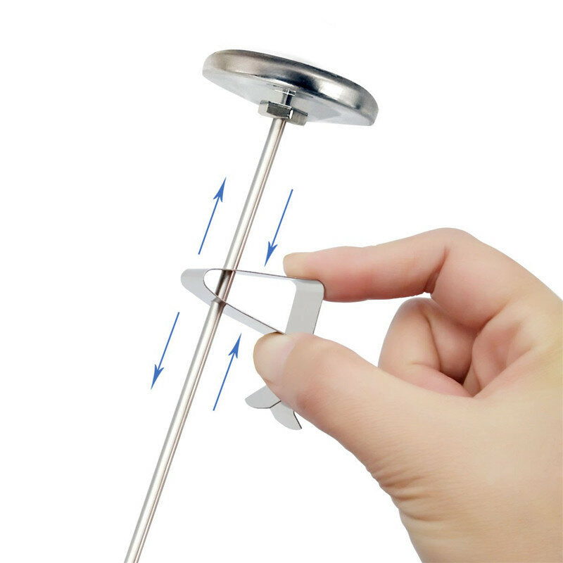 Food Thermometer Stainless Steel Measuring Safety for Coffee Milk