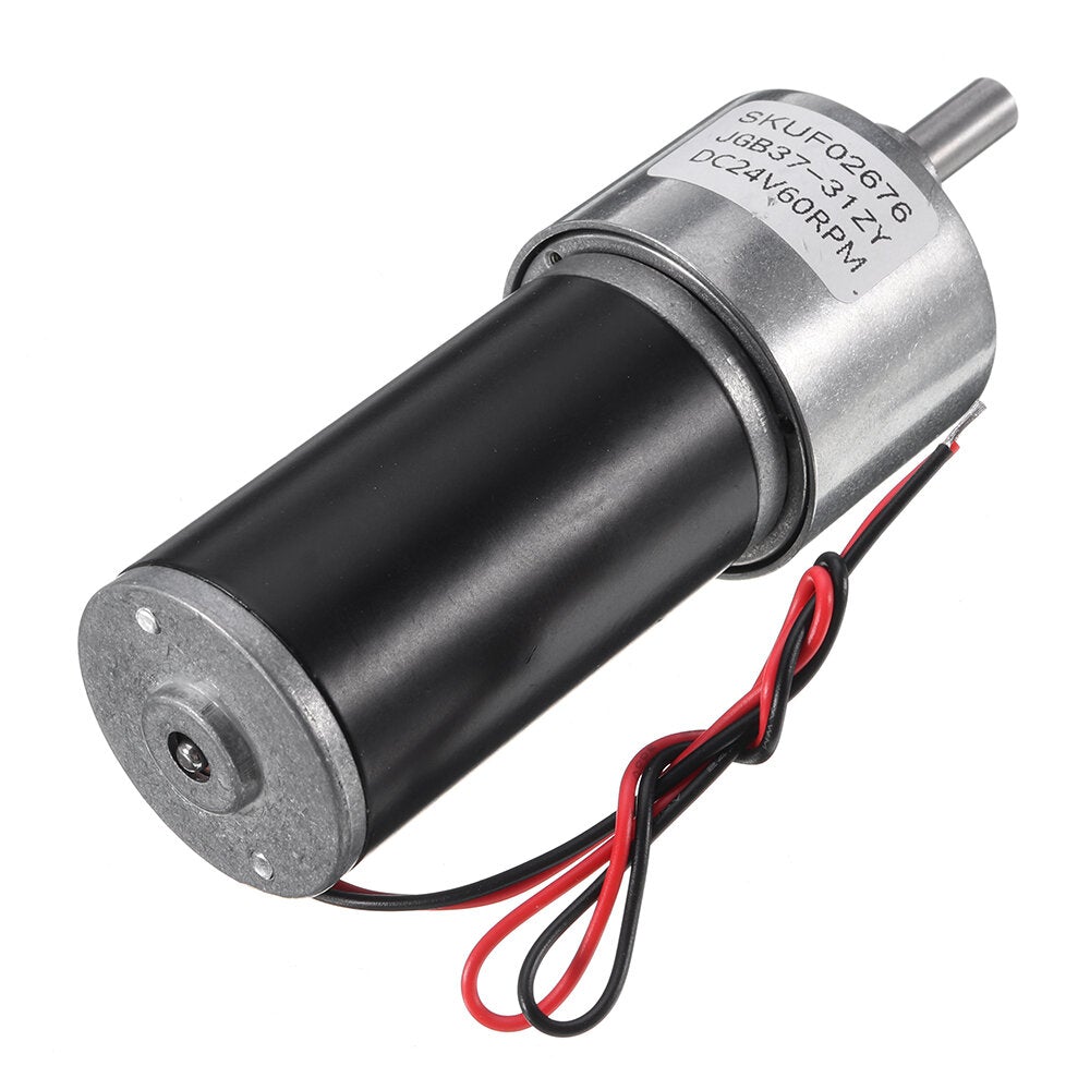 DC 24V 60rpm Permanent Magnet Motor Tubular DC Gear Reducer Motor