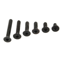 M3CH4 100Pcs M3 Carbon Steel Countersunk Hex Socket Screw 6-20mm Flat Head Hex Screw Metric