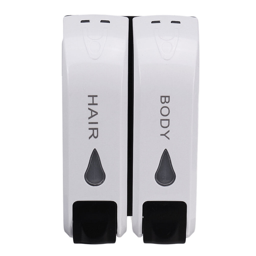 Wall Mounted Bathroom Shower Soap Dispenser Body Lotion Shampoo Liquid Soap