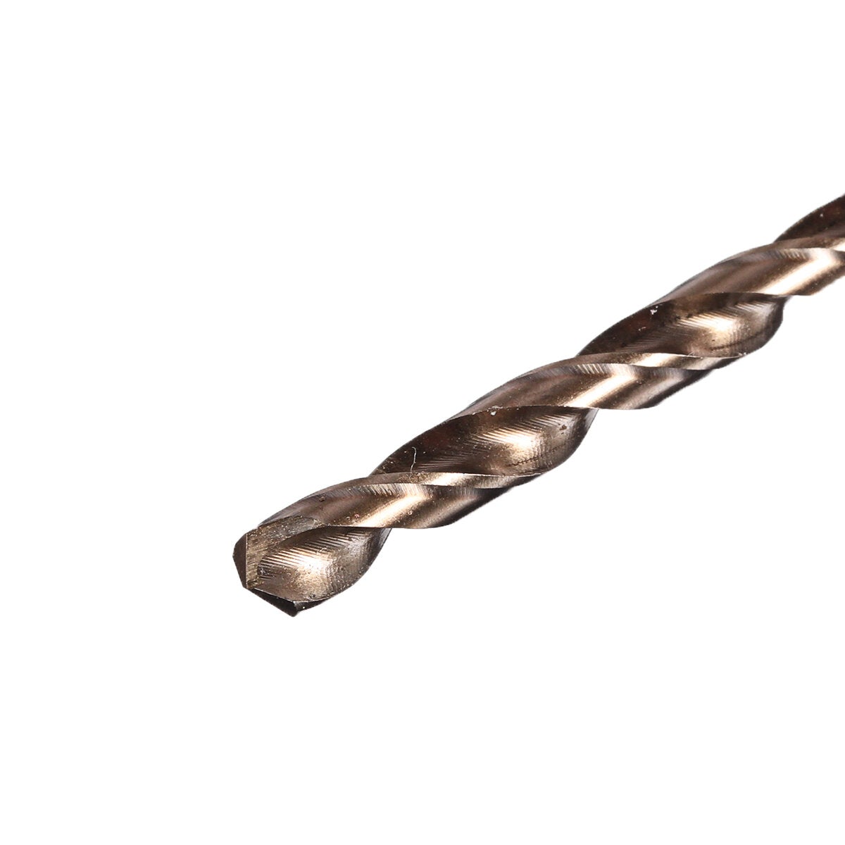 51Pcs 1-6mm M35 Cobalt Drill Bit Set HSS-Co Length Twist Drill Bits with Metal Case for Stainless Steel Wood Metal Drilling