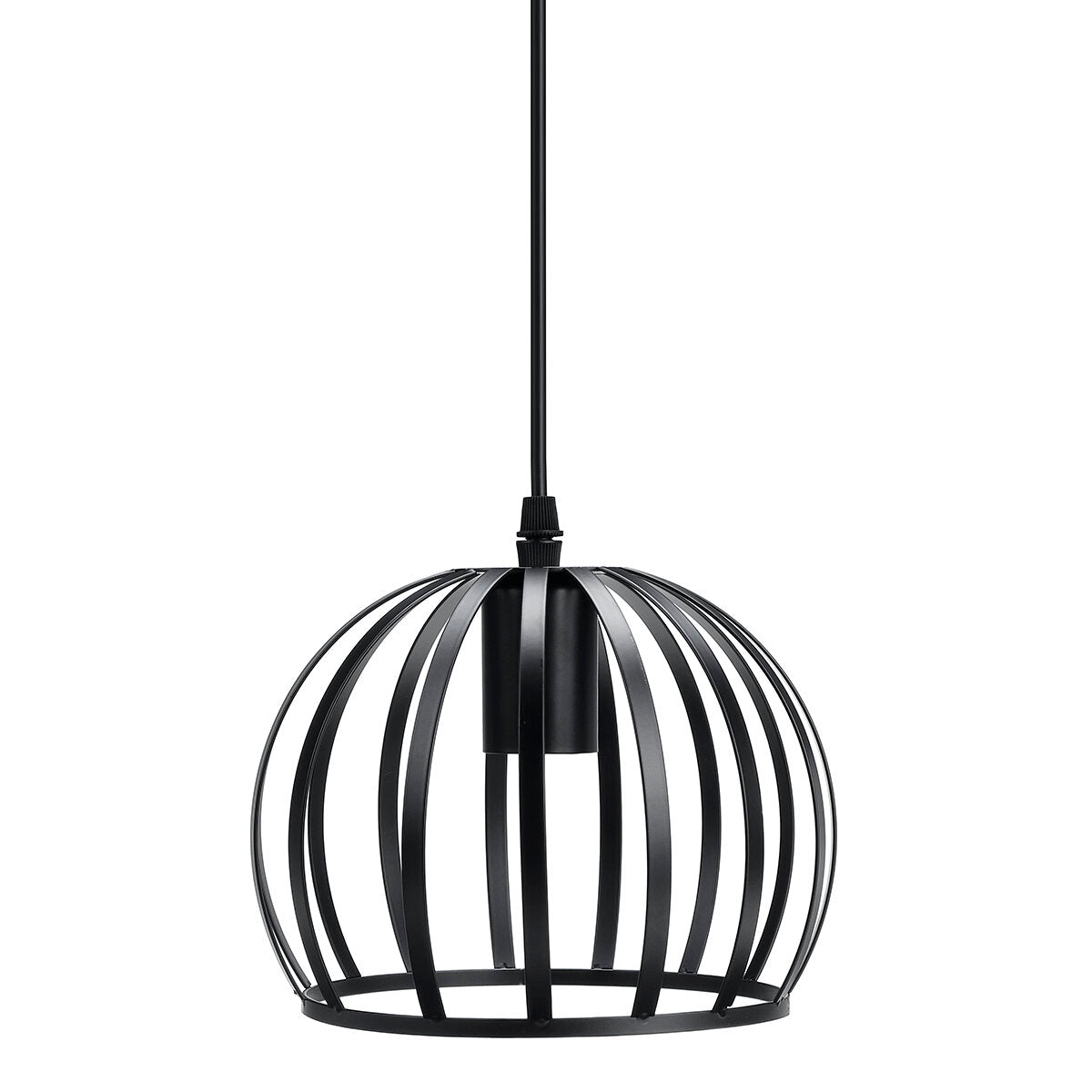 O Shape Pendant Lampholder Industrial Iron Retro Ceiling Hanging Lamp Dining Room Restaurant