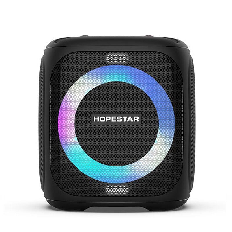 Wireless Bluetooth 5.0 Speaker with 50W Microphone Portable Outdoor K Song Pole Music Center 10000mAh Battery Support AUX TF Card