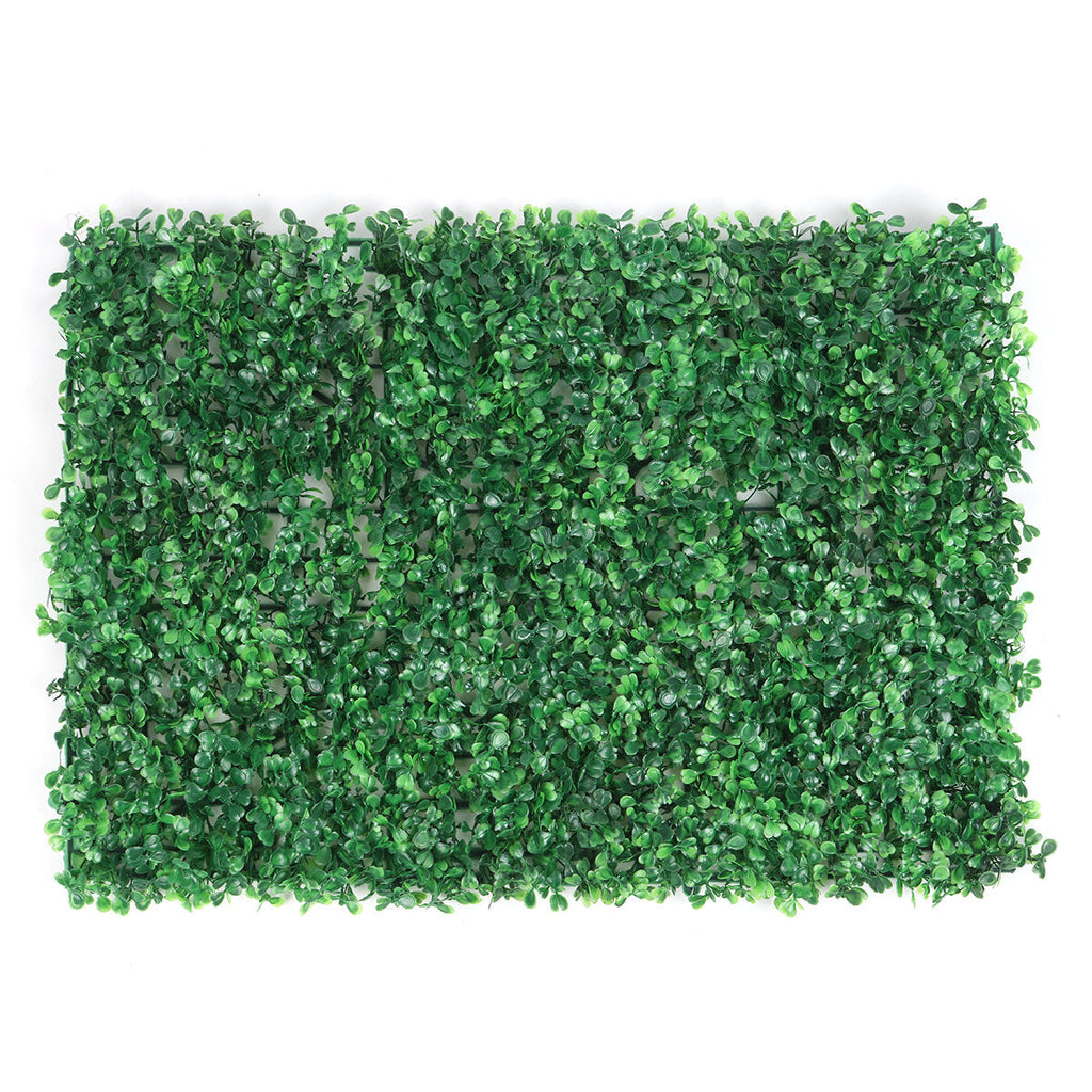 40x60cm Artificial Hedge Mat Foliage Plant Wall Fence Grass Greenery Panel Decorations