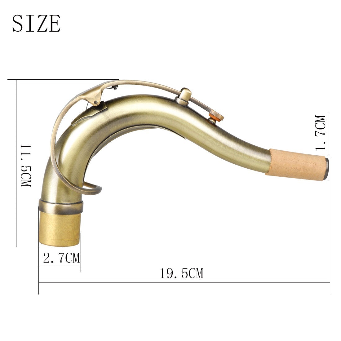 Tenor Saxophone Mouth Curved Neck Tube