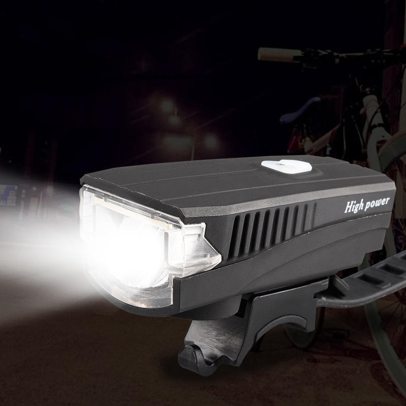 550LM 3 Modes German Standard USB Charging 1200mAh Battery Bike Light With 120db Horn
