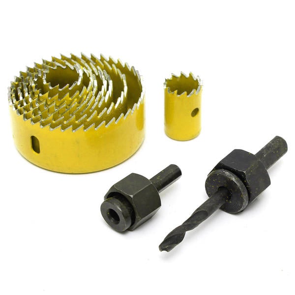 8pcs Hole Saw Cutting Set with Hex Wrench Wood Alloy Iron Cutter