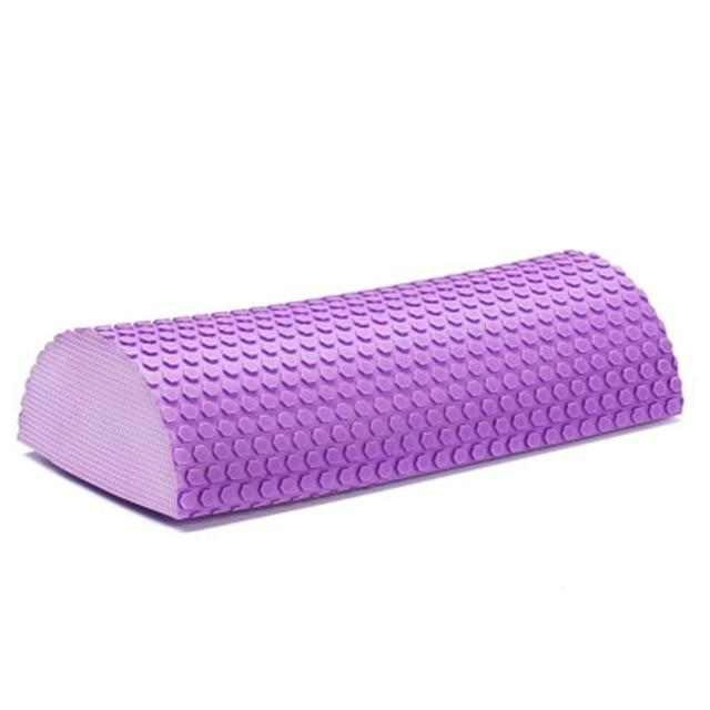 Semicircular Massage Foam Shaft Yoga Pilates Fitness Equipment Floating Balance Pad Indoor Exercise