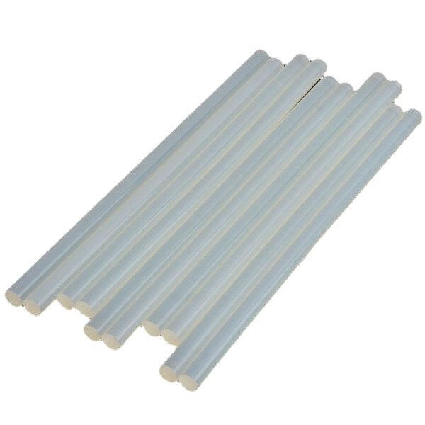 10pcs 11mm x 247mm EVA Clear Hot Melt Glue Adhesive Sticks For Glue Gun