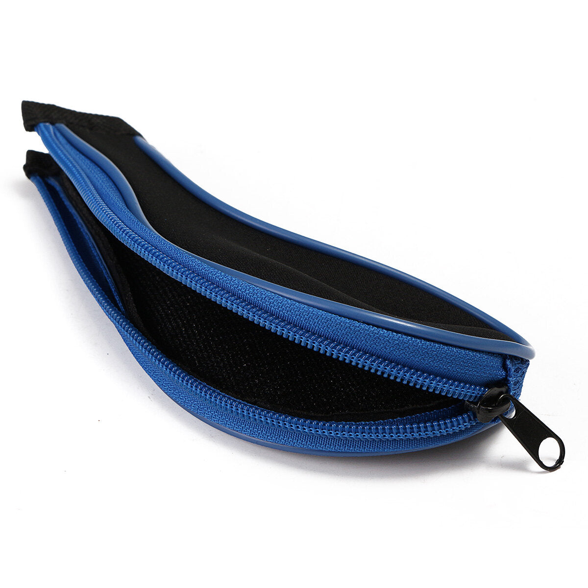 12Pcs/set Golf Clubs Iron Head Covers Driver Professional Number Tag Headcovers Rubber Golf Long Neck Protector Case with Zipper Long Neck Blue