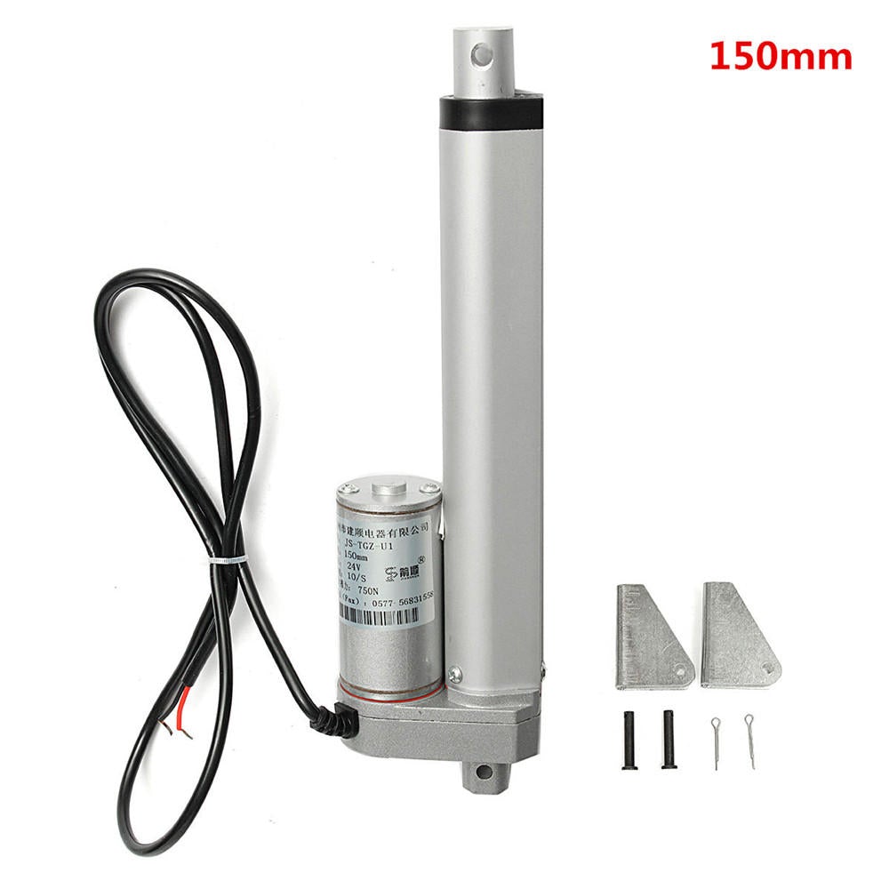 DC 100mm 150mm 200mm 250mm Linear Actuator Motor 10mm/s