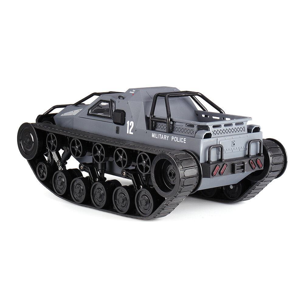 Drift RC Tank Car RTR with Two Batteries with LED Lights 2.4G High Speed Full Proportional Control RC Vehicle Models