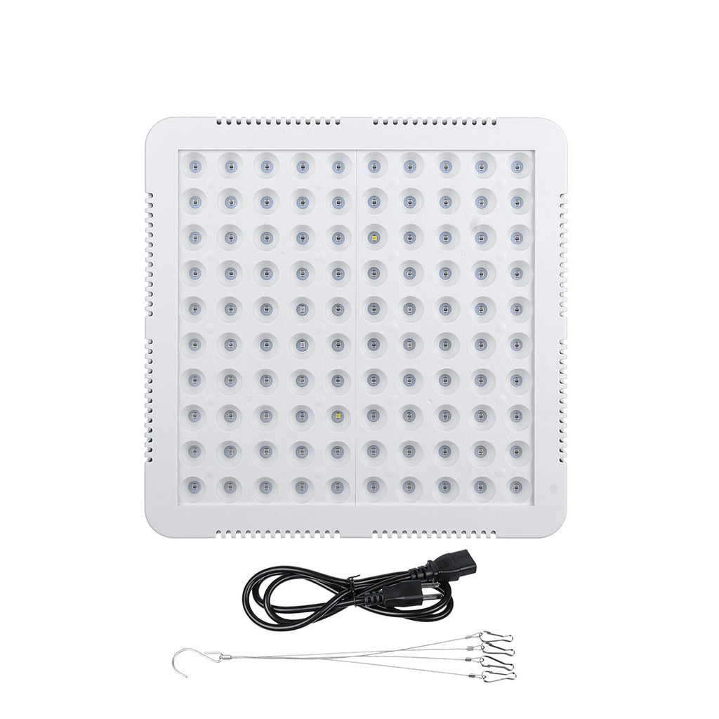 Full Spectrum LED Grow Light Growing Lamp For Hydroponic Plant + 2 Fan New