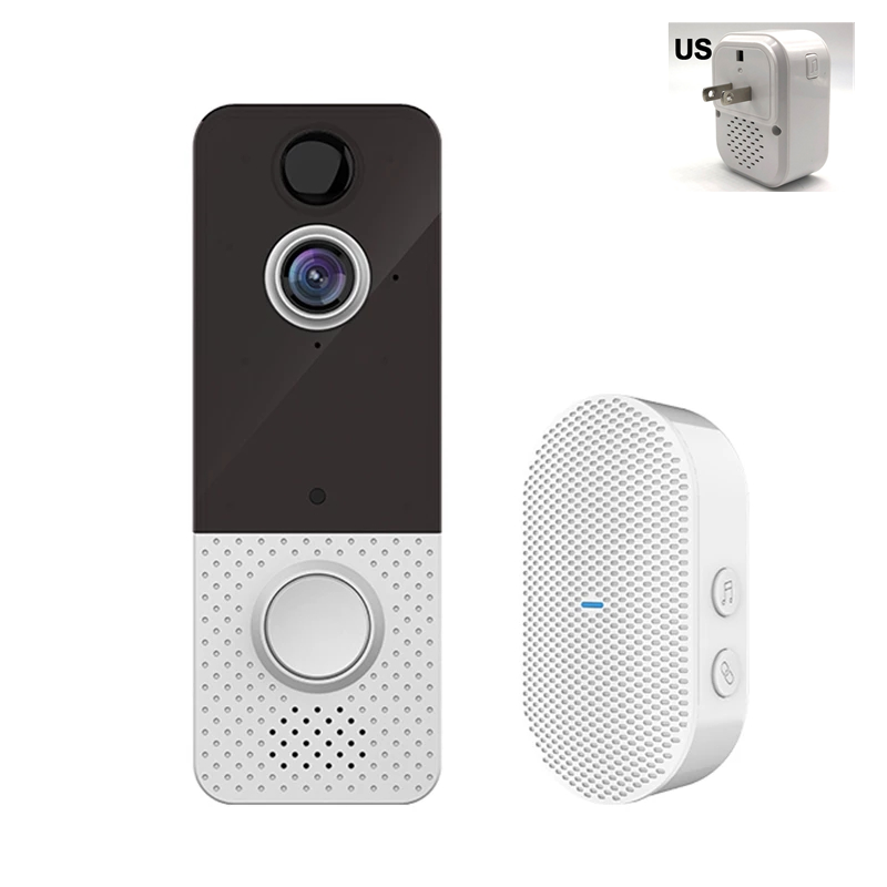 Smart Visual Doorbell Camera 1080P Phone DoorBell For Apartments PIR Alarm Wireless Security Intercom WIFI Video Doorbell