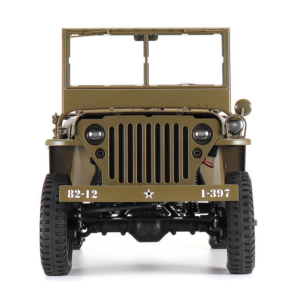 2.4G 2CH 1941 MB SCALER RC Car Waterproof Vehicle Models Fully Proportional Control Without Transmitter Receiver