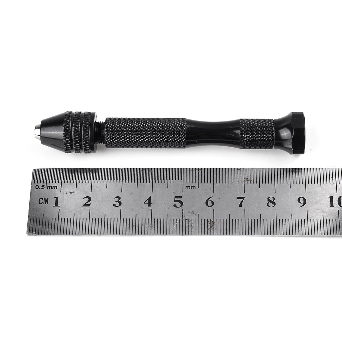Mini Micro Hand Drill with 20Pc 0.3-1.6mm Bit Keyless Chuck Set Pin Vise Rotary