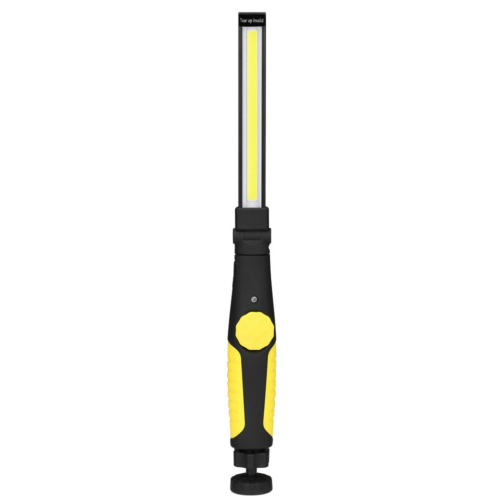 Rotated Foldable Magnetic USB Rechargeable COB LED Flashlight COB Work Light