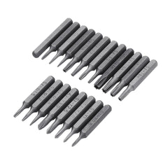 56pcs Screwdriver Bit Set Alloy Steel Screwdriver Accessories Hex Shank Screwdriver Bits