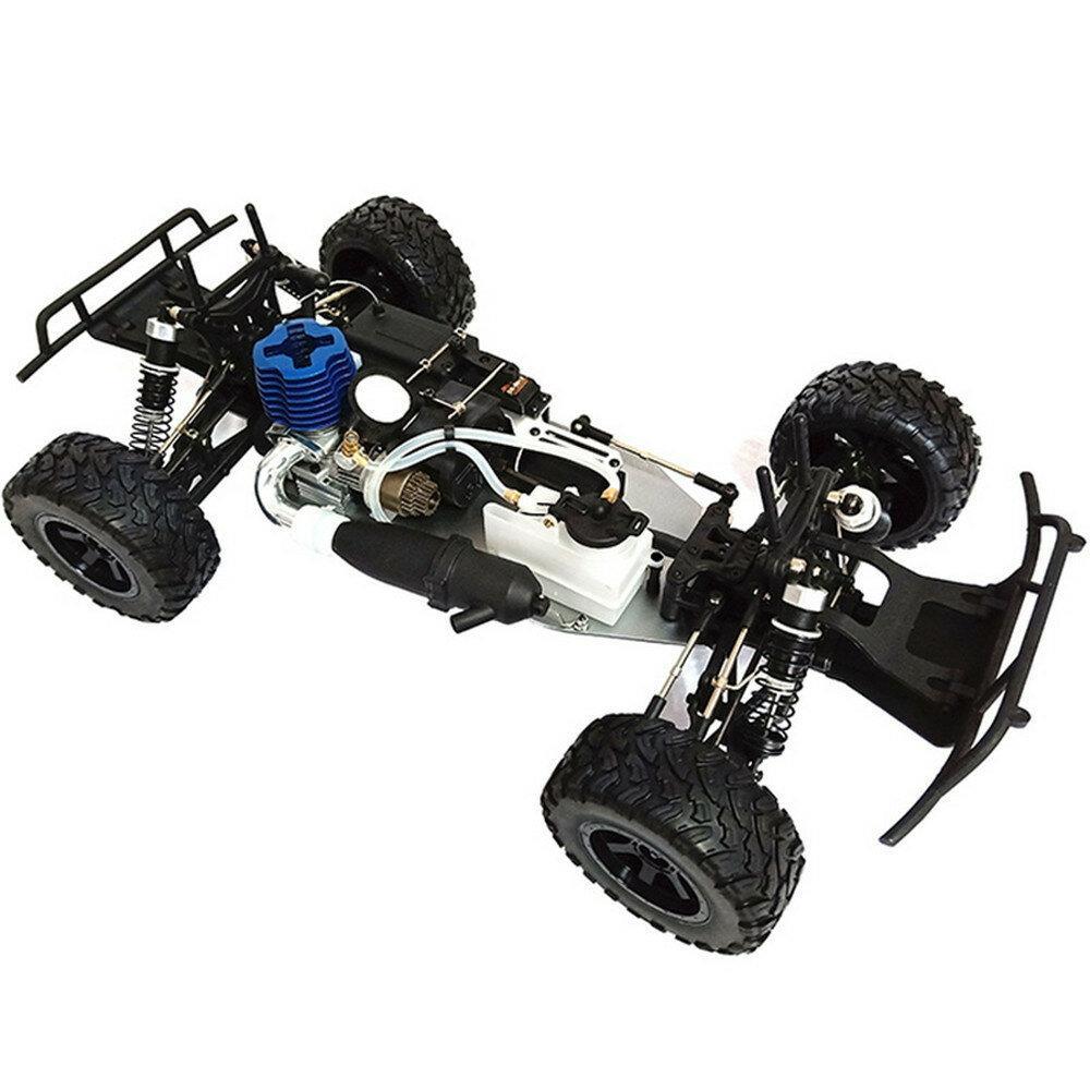 1/10 2.4G RC Car 50-65km/h High Speed Force.18 Gas Engine RTR Truck Double Speed