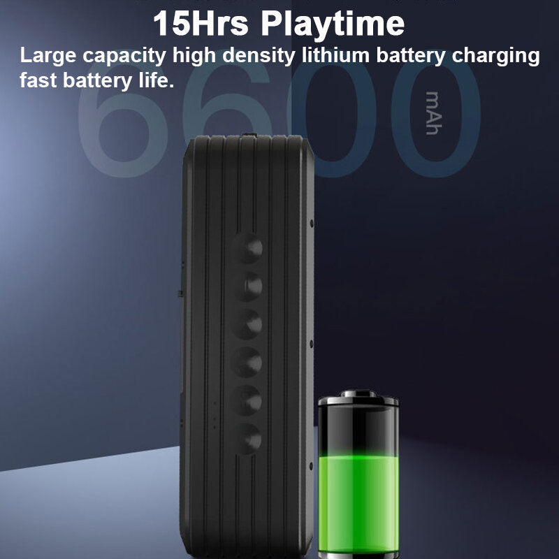Portable Bluetooth 5.0 Speaker High Power Bass Subwoofer 60W Waterproof Outdoor Speakers Boombox AUX TF Hi-Fi Loudspeaker Music Box