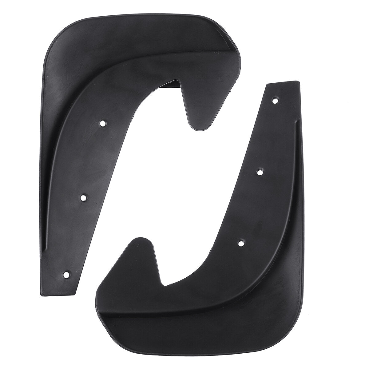 4PCS Mud Flaps Splash Guards Mudguards Bendable Fender Universal for Cars