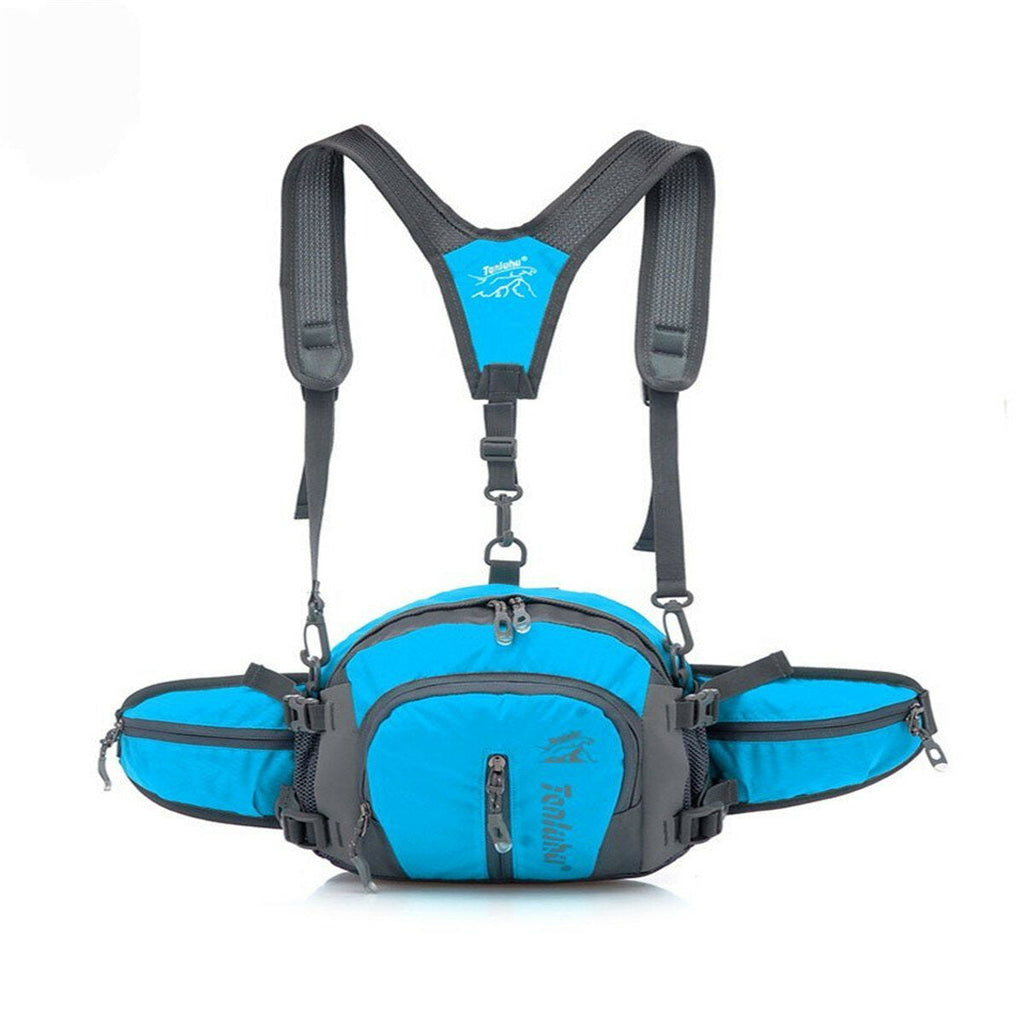 5-in-1 Cycling Waist Bag Multi-function Breathable Bike Backpack Camping Climbing Running Sport
