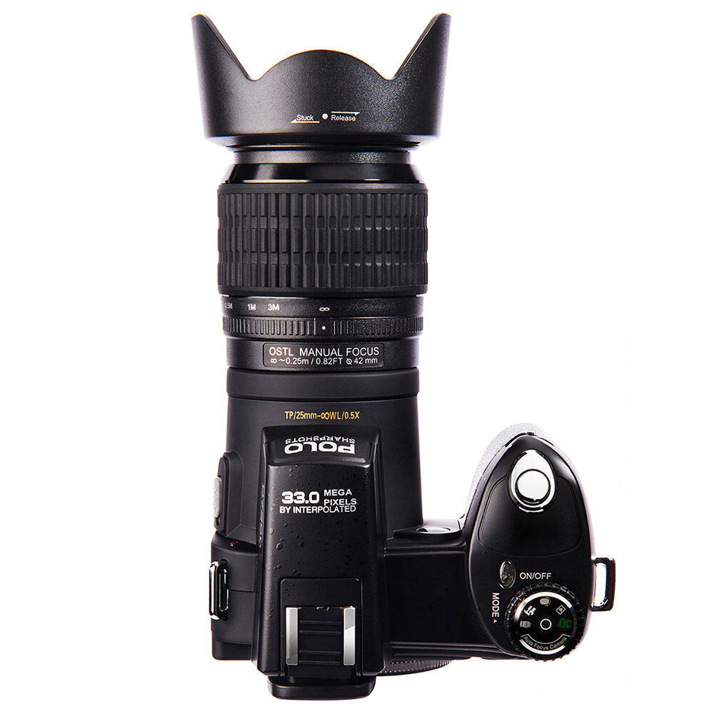 Digital Camera 33MP Auto Focus Professional DSLR Camera Telephoto Lens Wide Angle Lens Appareil Photo Bag