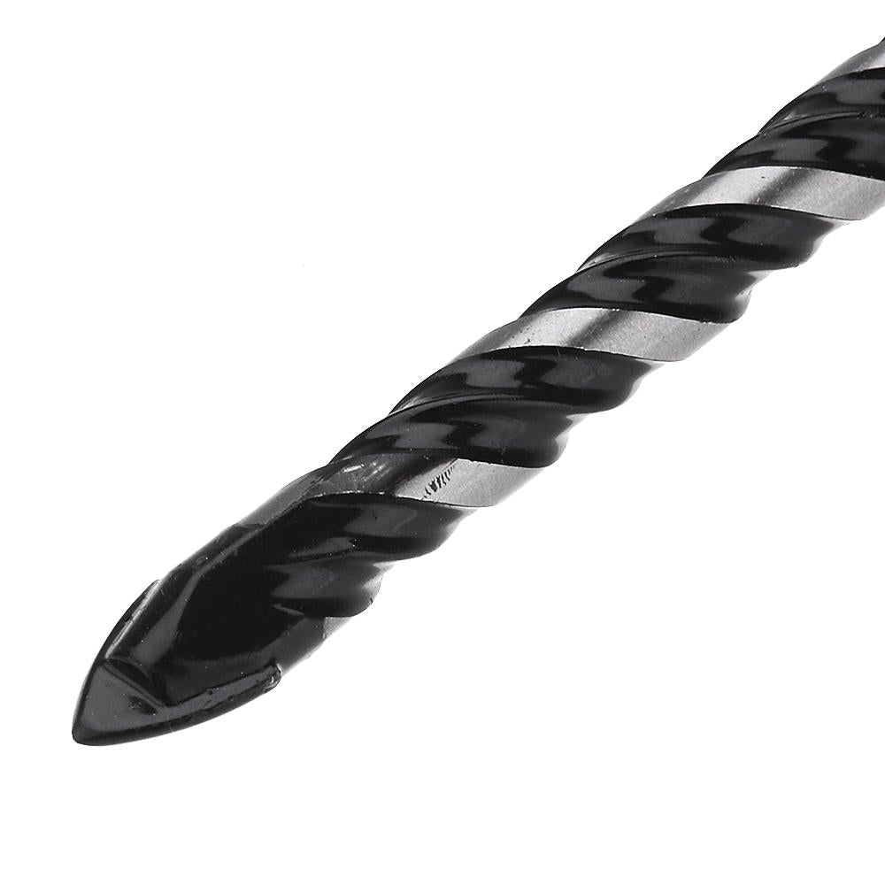 10pcs 1/8-1/2 Inch Diameter Marble Twist Drill Bit Set Ceramic Glass Tile Twist Drill