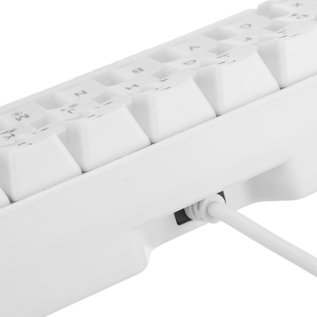 Wired Keyboard 61 Keys USB Wired RGB Backlit Gaming Keyboard for Office Gamers