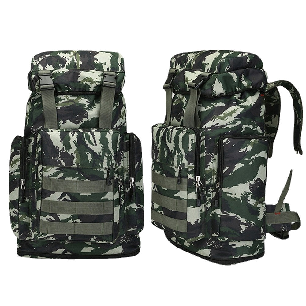 80L Multi-Color Large Capacity Waterproof Tactical Backpack Outdoor Travel Hiking Camping Bag
