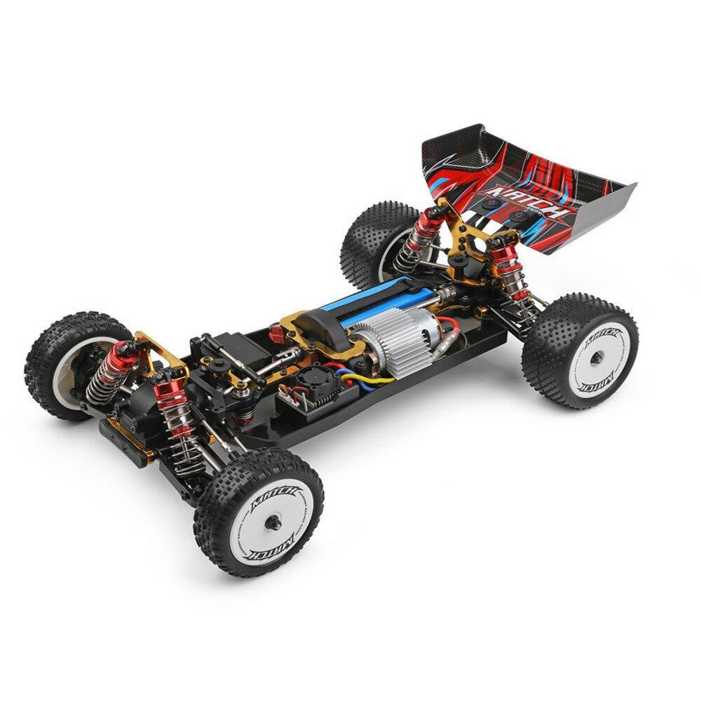 Several 2200mAh Battery RTR 1/10 2.4G 4WD 45km/h Metal Chassis RC Car Vehicles Models Kids Toys