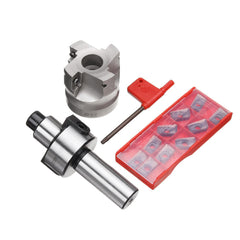 Shank 400R 50mm Face Milling CNC Cutter With 10pcs APMT1604 Carbide Inserts CNC Tool