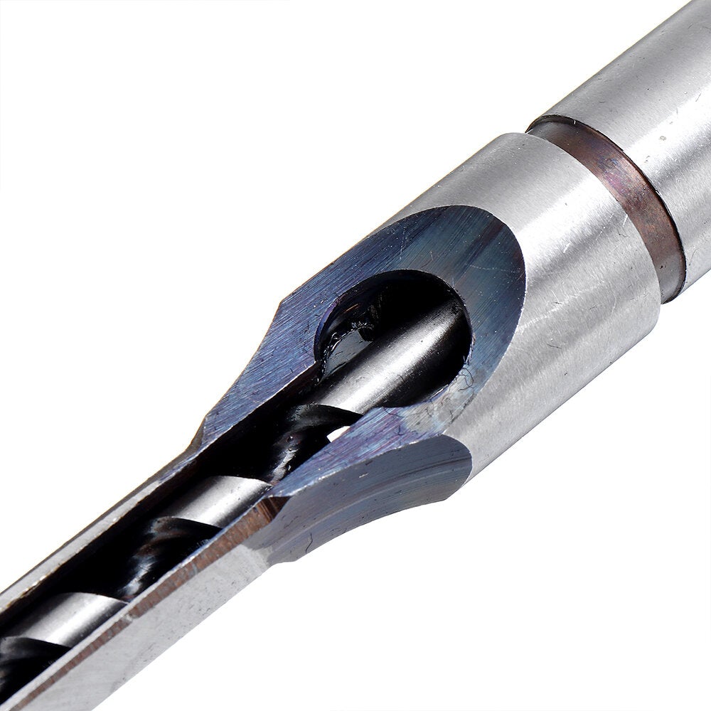 6-22mm Woodworking Square Hole Drill Bit Mortising Chisel Tenon