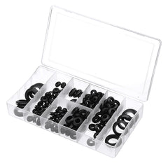 180Pcs Rubber O Ring Washer Grommets Ring Anti-slip Gasket Seal Assortment Set