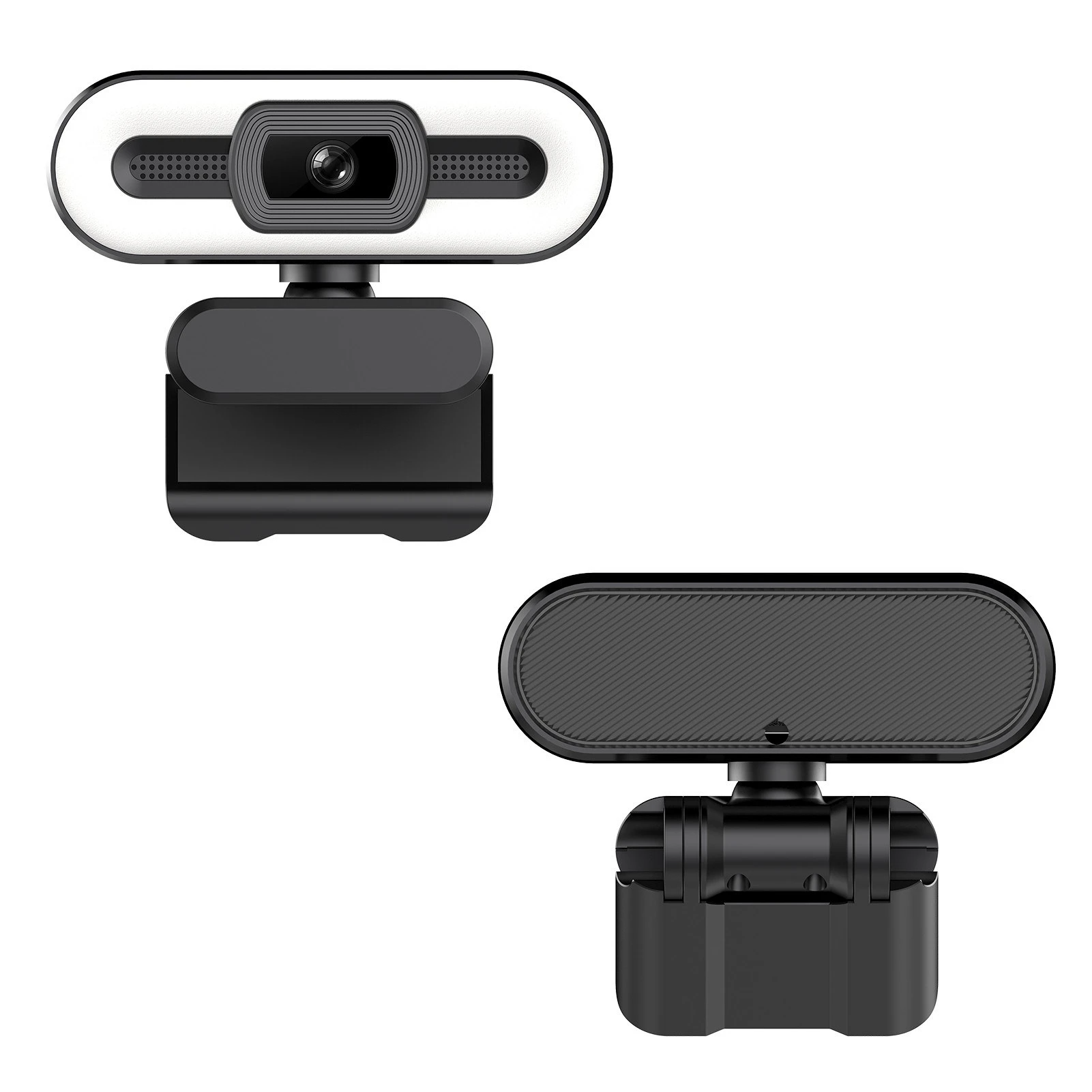2K USB Plug and Play Webcam with Built in Microphone Light