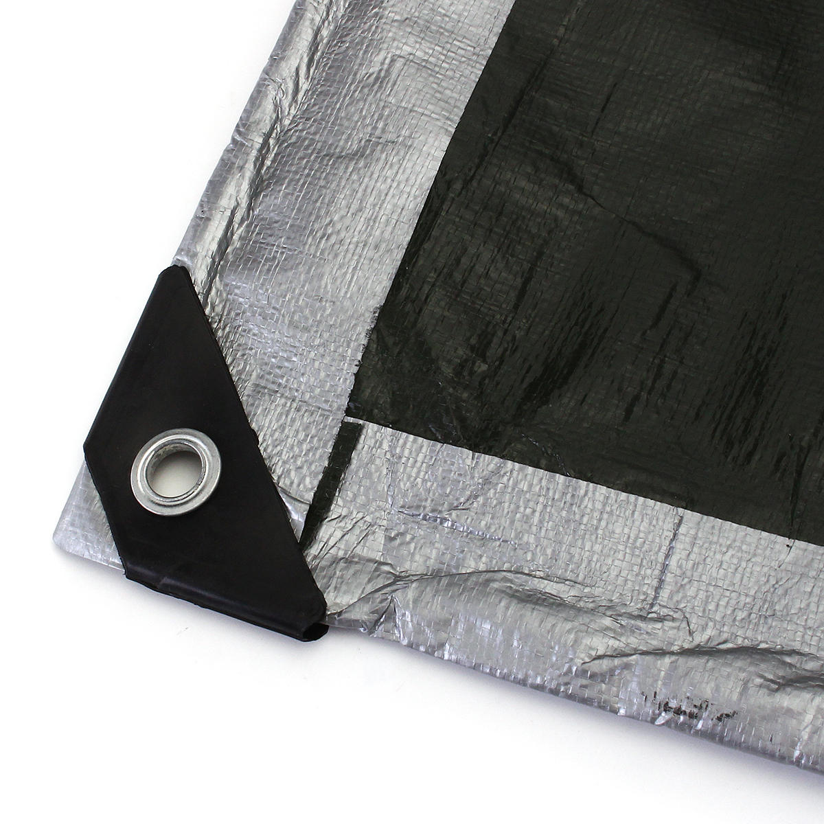 Heavy Duty Poly Tarps PE Farm Tarpaulin Camping Cover UV Water Rot Proof Tent Sunshade