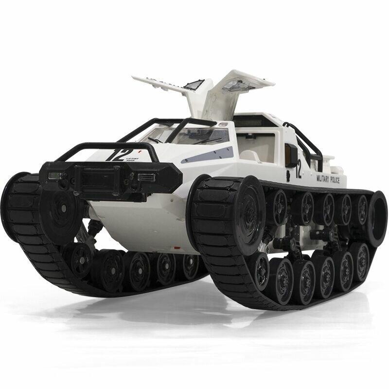 RC Tank Car Kit Need to Assemble 2.4G High Speed Full Proportional Control RC Vehicle Model Without Electronic Element No Transmitter No Battery