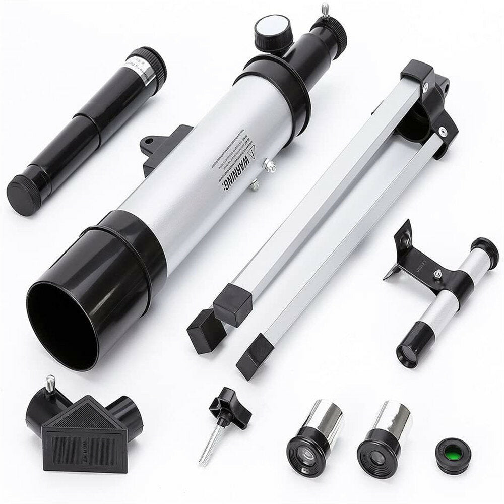 90X Refracting Astronomical Telescope 90 Celestial Mirror Clear Image