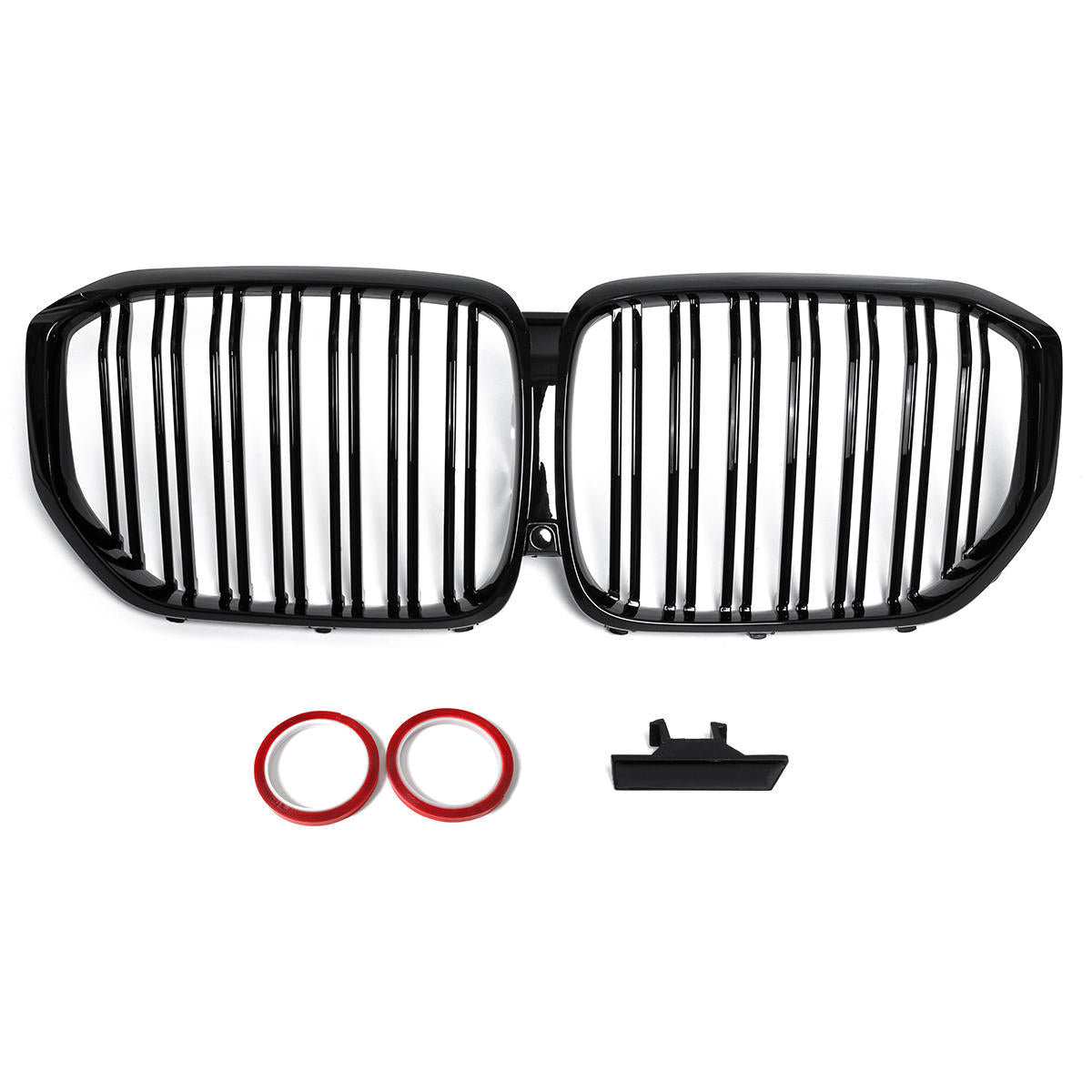 Glossy Black Front Kidney Grill Grille Night Vision
