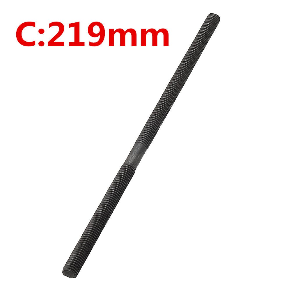 10mm 177/219/230/259/270mm Lead Screw with Iron Cylindrical Cross Hole Nut