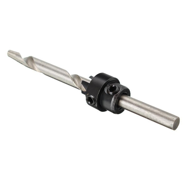 7pcs HSS 3.18mm-5.56mm Countersink Drill Bit Woodworking Tool