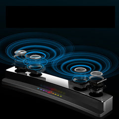 Bluetooth 5.0 Electronic Sports Speaker Hi-Fi Sound Quality Desktop Audio Subwoofer Dual Speakers