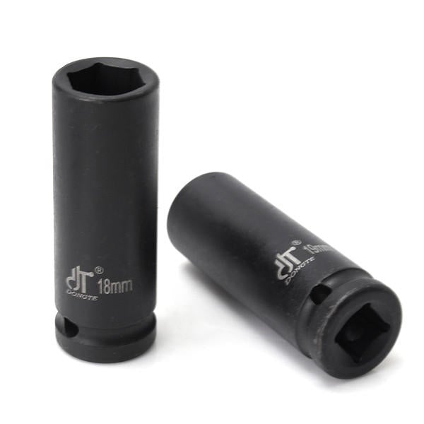 15pcs 1/2 Inch Drive Deep Impact Metric Socket Set 10-32mm Air Garage Socket Wrench Tool