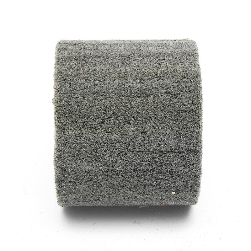 120x100mm 400 to 600 Grit Metal Steel Wire Drawing Burnishing Polishing Wheel for Burnishing Machine